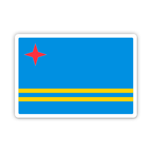 Aruba Flag Sticker