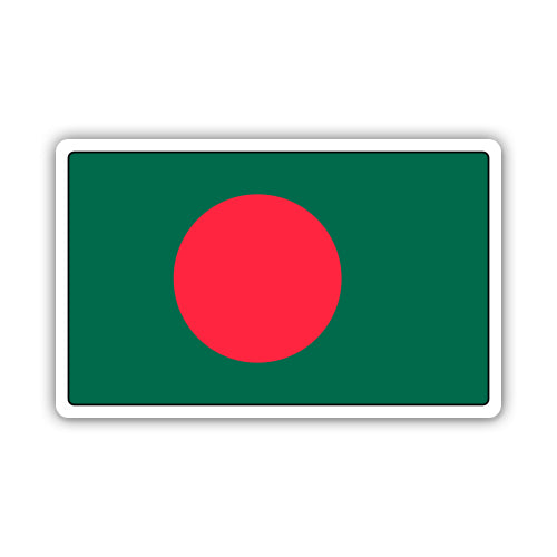 Bangladesh Flag Sticker