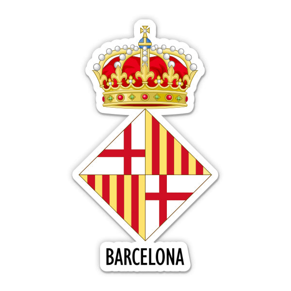 Barcelona Spain Sticker