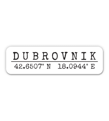 Dubrovnik Croatia Sticker