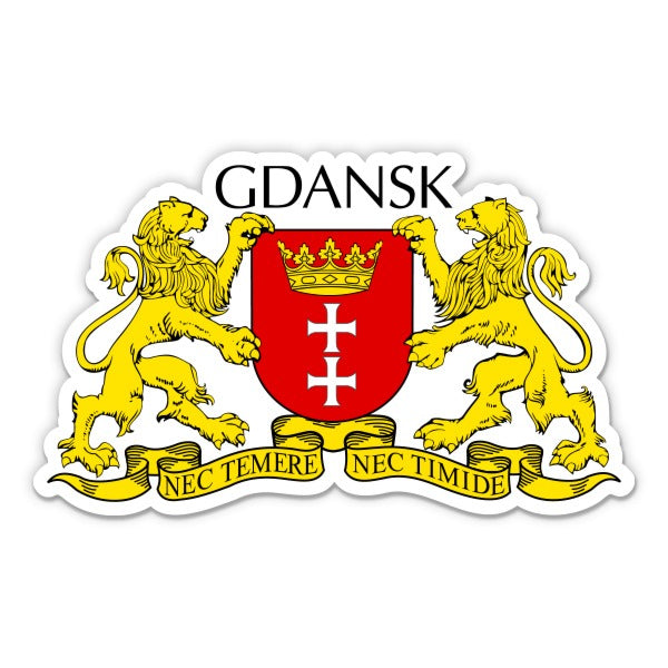 Gdansk Poland Sticker