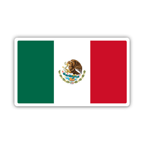 Mexico Flag Sticker