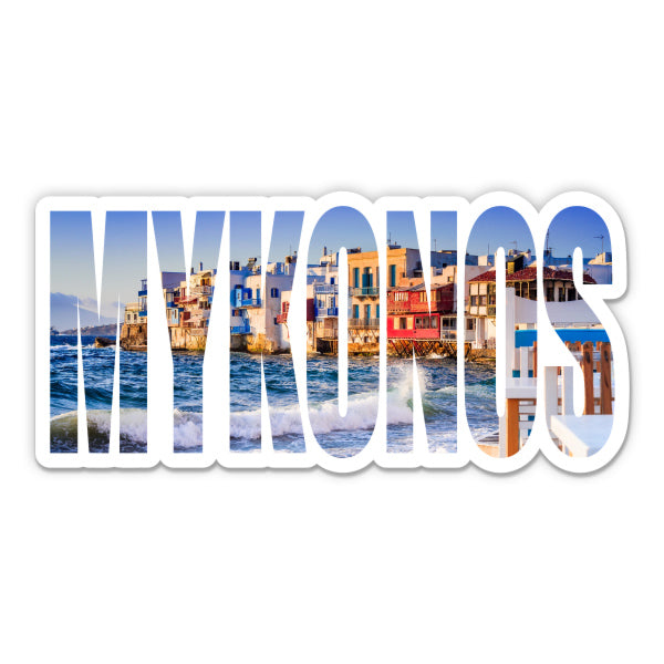 Mykonos Sticker