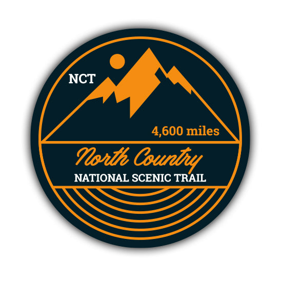 North Country Trail National Scenic Trail NCT Sticker