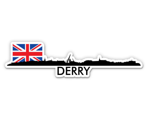 Derry Skyline Sticker