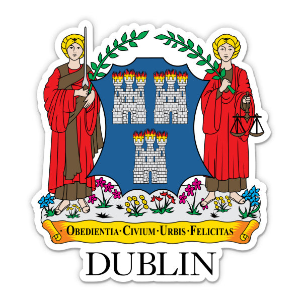 Dublin Ireland Sticker