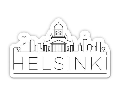 Helsinki Finland Sticker