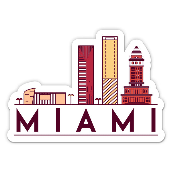 Miami Sticker