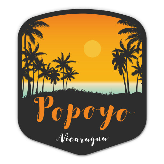 Popoyo Nicaragua Sticker