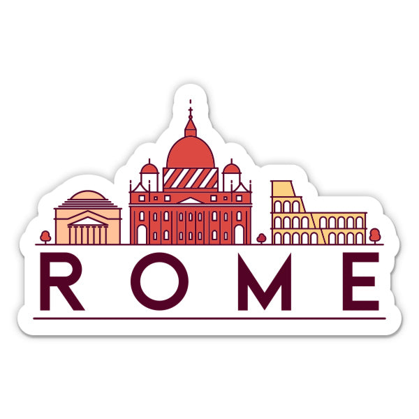 Rome Italy Sticker