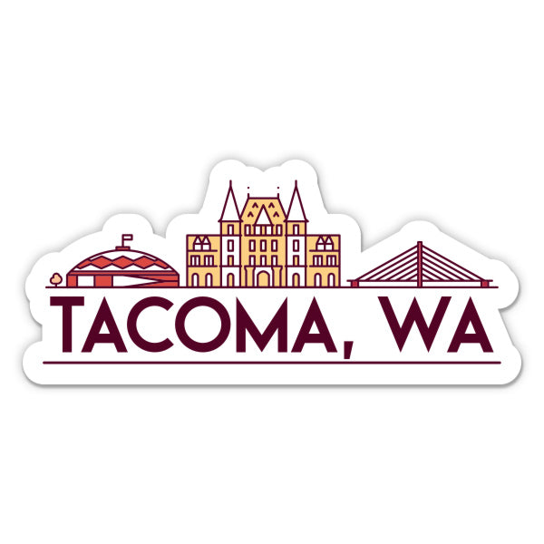 Tacoma Washington Sticker
