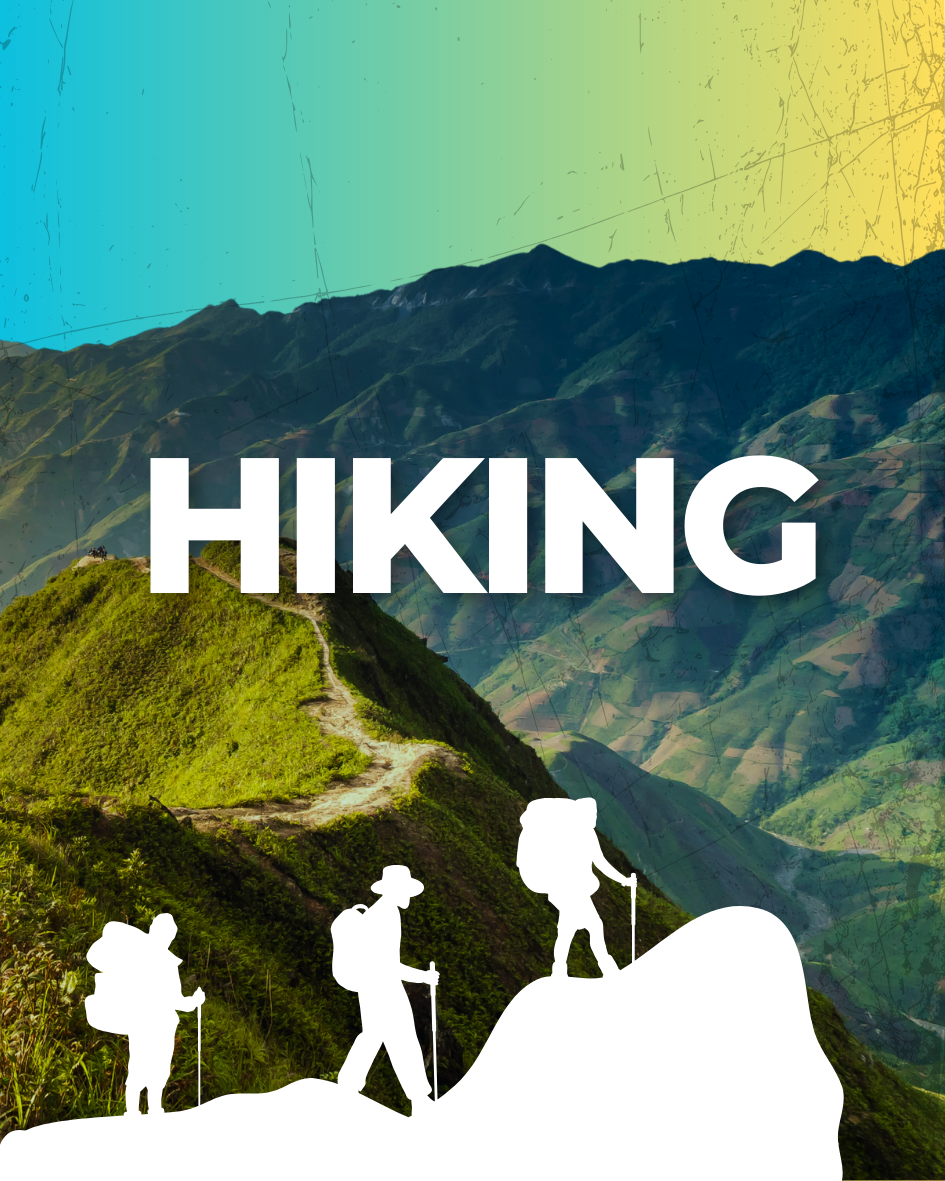 🥾 Hiking Destination Stickers