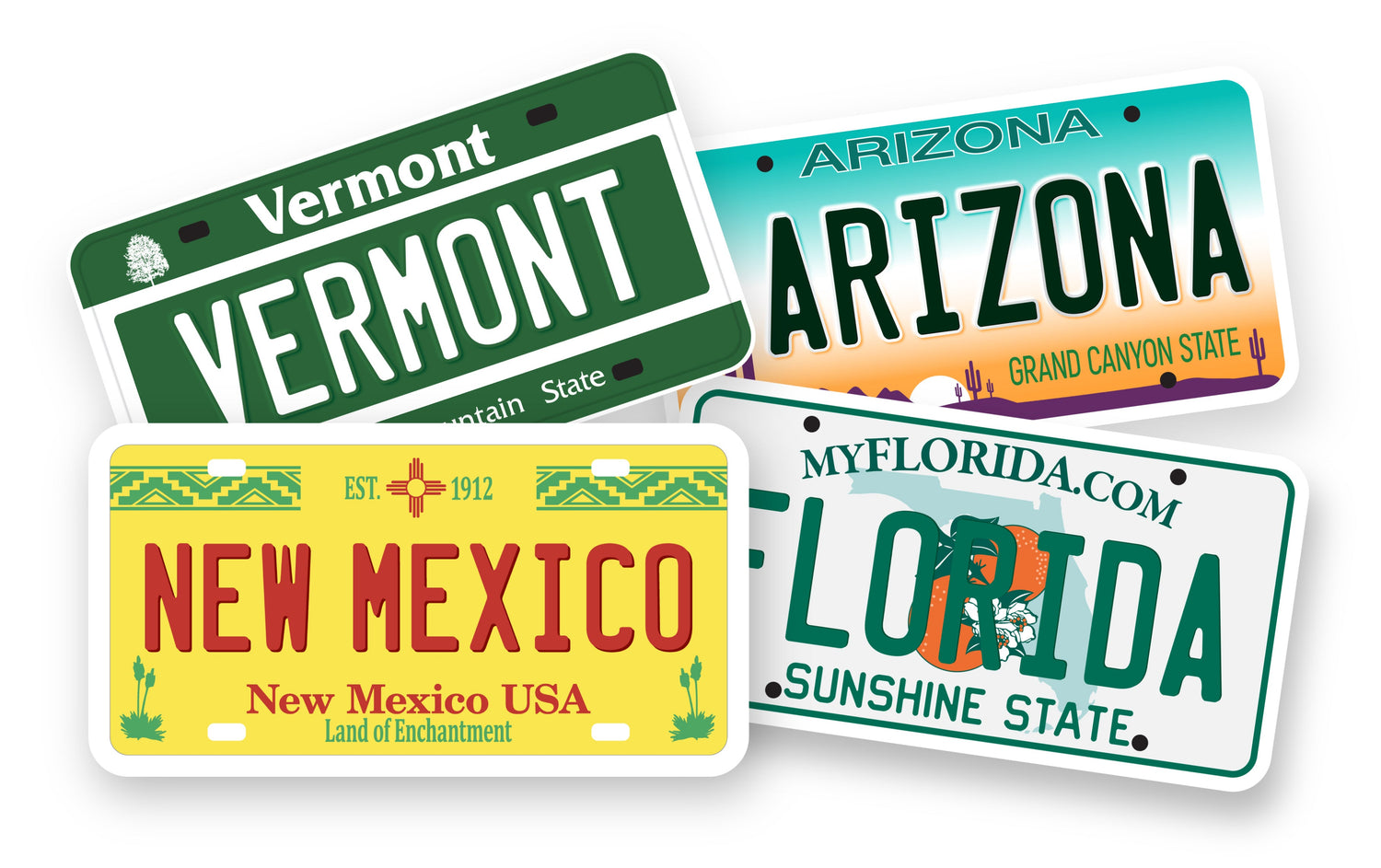 State License Plate