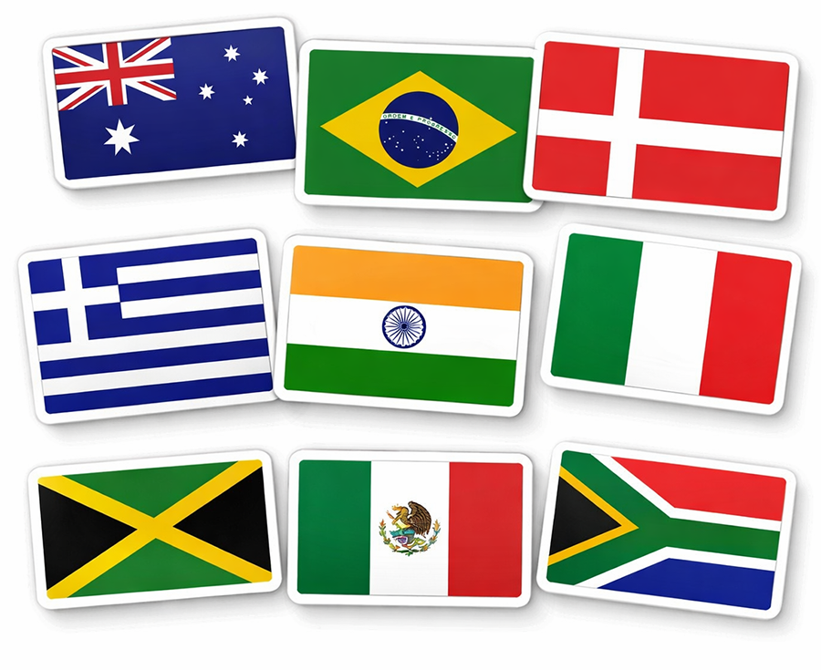 Country Stickers