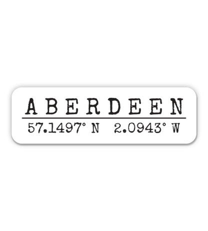 Aberdeen United Kingdom Sticker