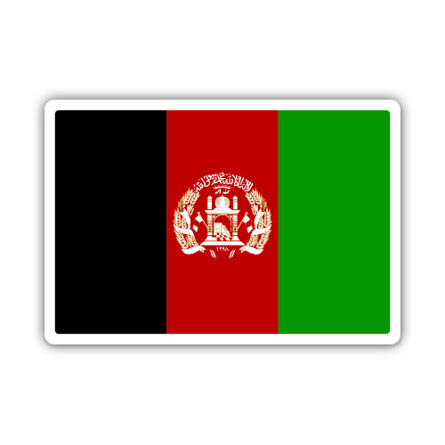 Afghanistan Flag Sticker