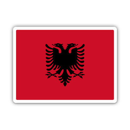 Albania Flag Sticker