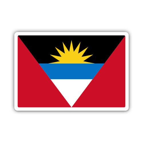 Antigua and Barbuda Flag Sticker