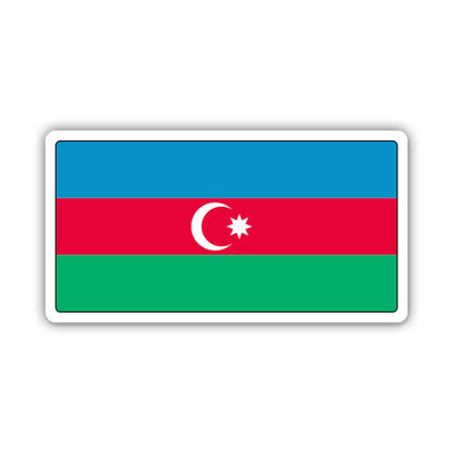 Azerbaijan Flag Sticker