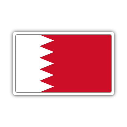 Bahrain Flag Sticker