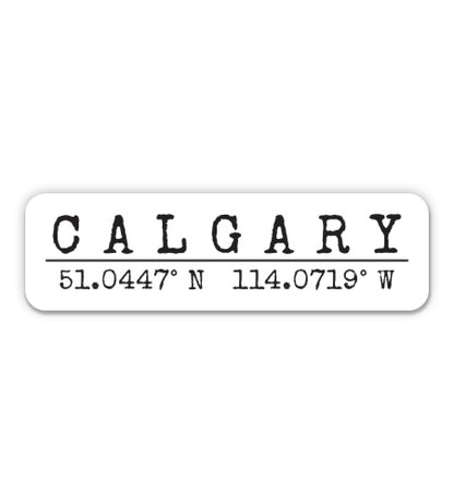 Calgary Canada Sticker
