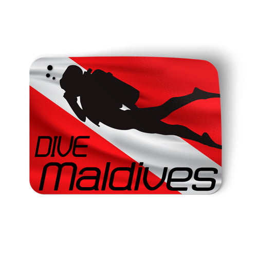 Dive Maldives Sticker