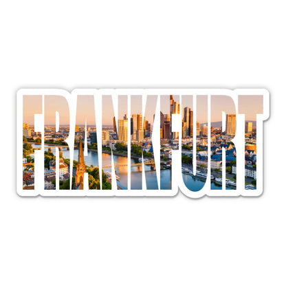 Frankfurt Germany Sticker