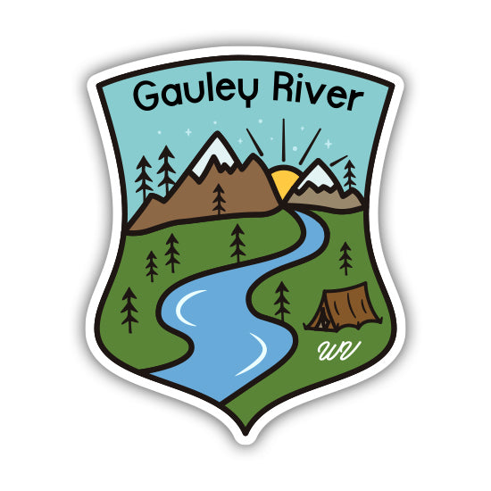 Gauley River Kayak Rafting West Virginia Sticker