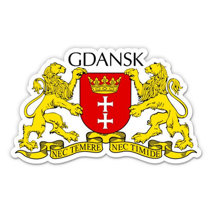 Gdansk Poland Sticker