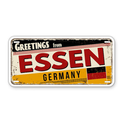 Greetings from Essen Germany Sticker