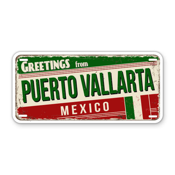 Greetings from Puerto Vallarta Mexico Sticker