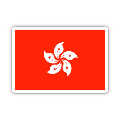 Hong Kong Flag  Sticker
