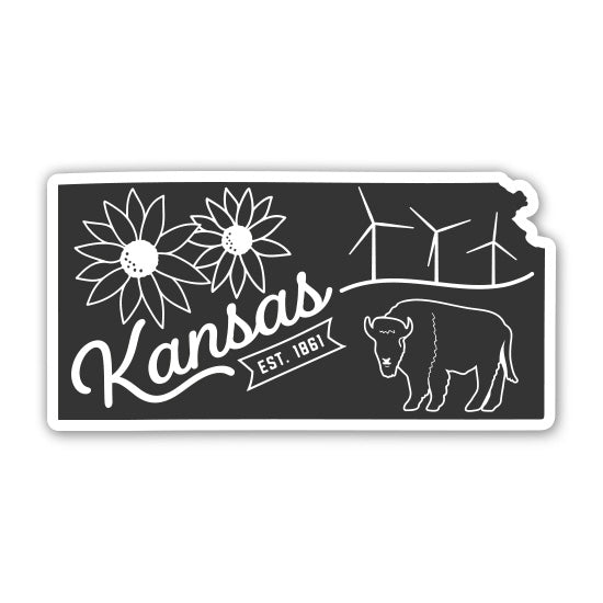 Kansas Sticker