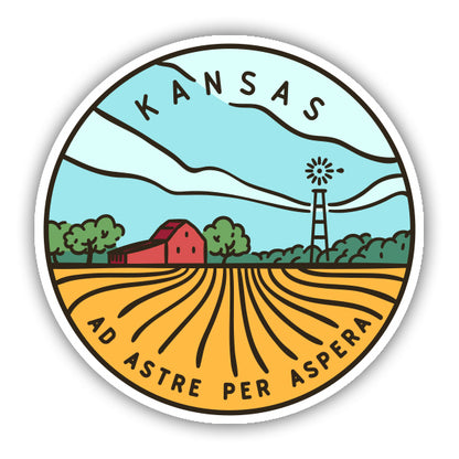 Kansas Sticker