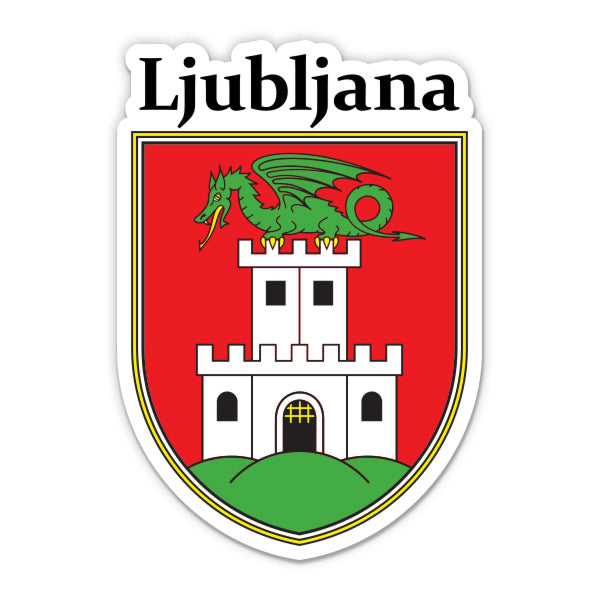 Ljubljana Slovenia Sticker