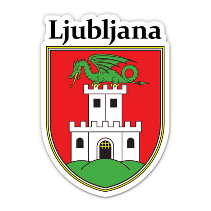 Ljubljana Slovenia Sticker