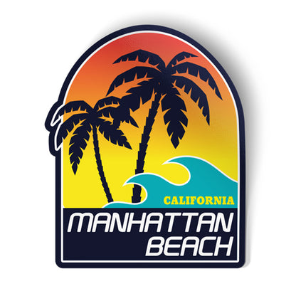 Manhattan Beach California Sticker