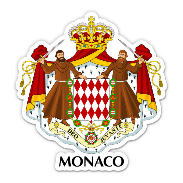 Monaco Monaco Sticker