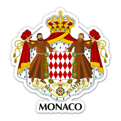 Monaco Monaco Sticker