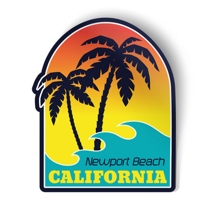 Newport Beach California Sticker