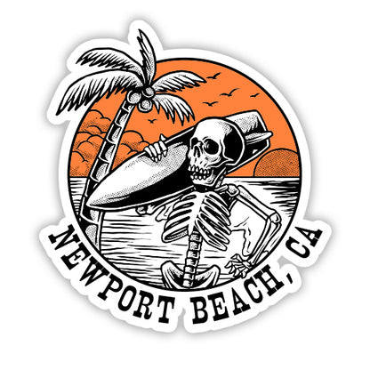 Newport Beach California Sticker