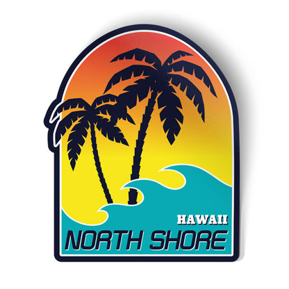North Shore Hawaii Sticker