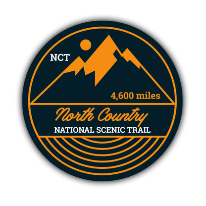 North Country Trail National Scenic Trail NCT Sticker