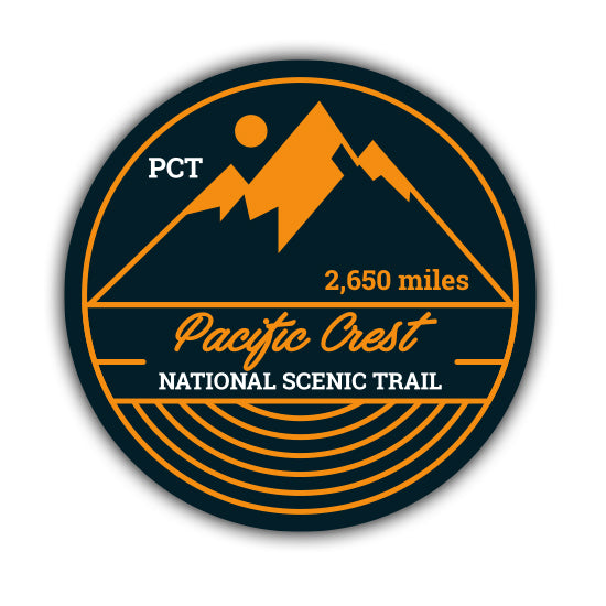 Pacific Crest Trail National Scenic Trail PCT Sticker