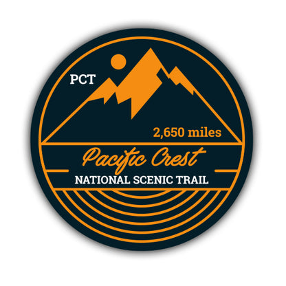 Pacific Crest Trail National Scenic Trail PCT Sticker