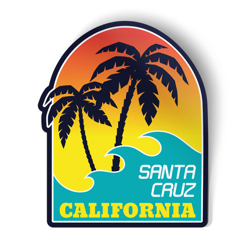 Santa Cruz California Sticker