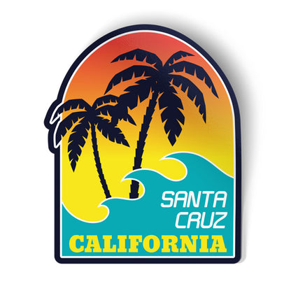 Santa Cruz California Sticker