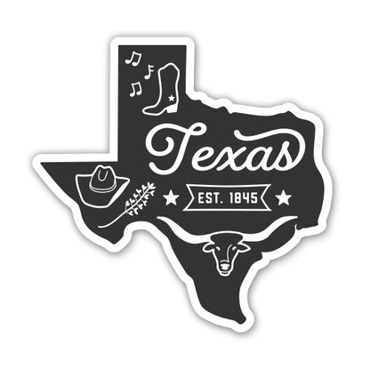 Texas Sticker