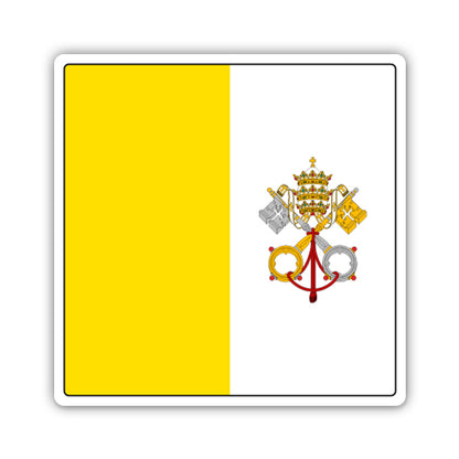 Vatican City Flag Sticker
