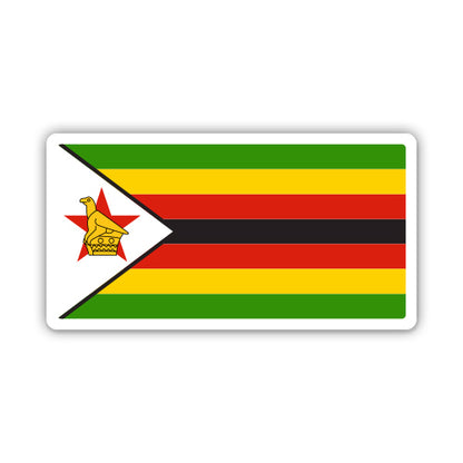 Zimbabwe Flag Sticker
